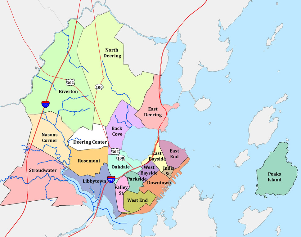 Neighborhoods Of Portland Maine