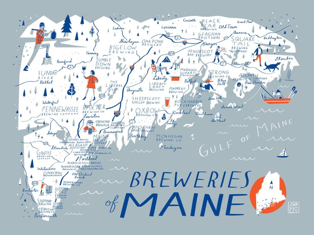 brewery tours in maine